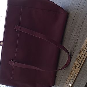 Red purse large bag